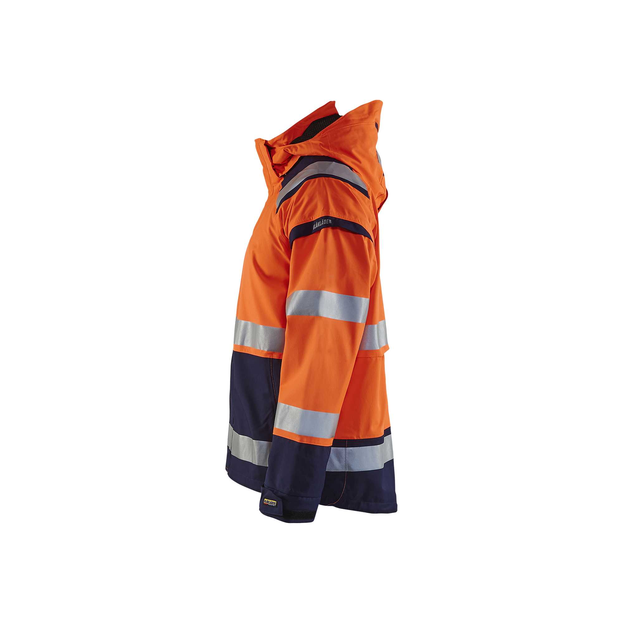 BLAKLADER 49871987 Hi Vis shell jacket Hi Vis Reflective Shell Work Jacket MEN - Waterproof